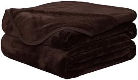 Value Comfort Home Large Luxury Faux Fur Throw Sofa Bed Mink Soft Warm Blanket - Double & King Size 200x240 Burgundy