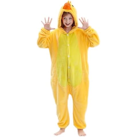 NUANHOM Hooded Duck Onesie Pyjamas for Kids Cover