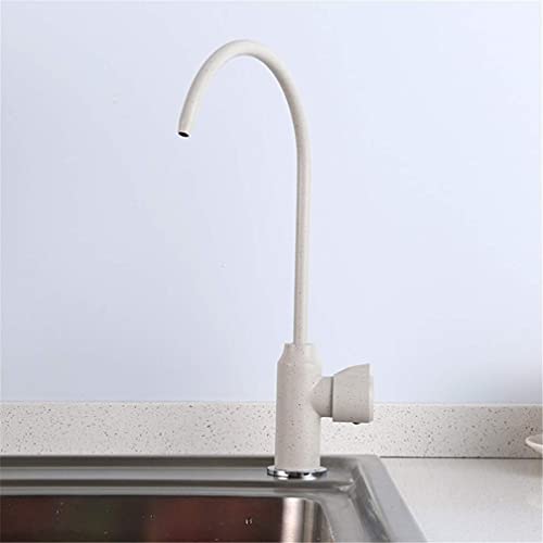 Robinet mitigeur d'évier haut de gamme beige à grue filtrée 360