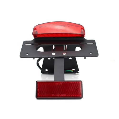 Support Plaque D'immatriculation Suzuki GSX-8R Supprimer Bavette Arrière Rouge