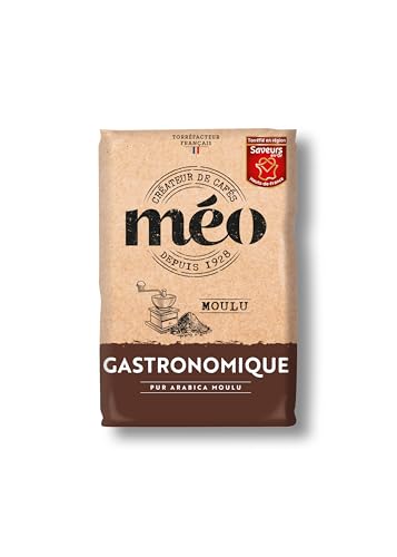 Café moulu gastronomique pur arabica Méo aux arômes parfumés