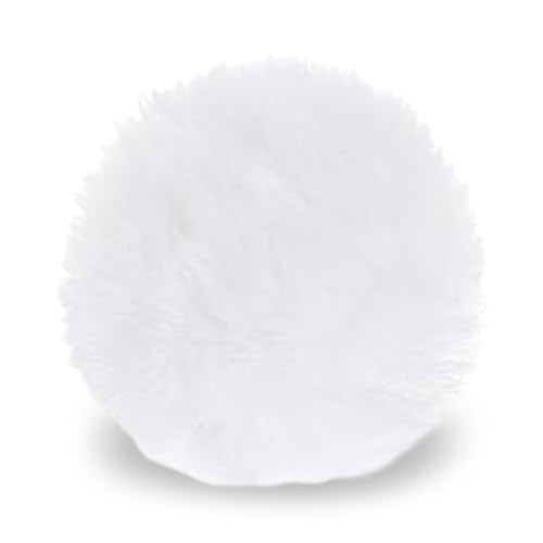 IHLOOTD Acessórios disfarce coelho, de coelho peluche, acessórios de coelho, Bunny Tail, acessórios de disfarce de coelho, adequados para Halloween, Páscoa, cosplay (1, branco, 12 cm)