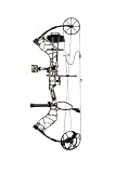 Bear Species XT Ready to Hunt Compound Archery Bow, 70lb. Draw Weight, Right Hand, Mossy Oak Bottomland/Black