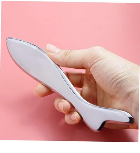 Image of Fish Shape Stainless Steel Gua Sha Tool | Facial & Body Scraping Therapy Tool for Relaxation, Muscle Tension and Skin Care
