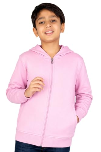 Image of ADBUCKS Unisex Fleece Cotton Zipper Sweatshirt with Hoodies for Boys and Girls