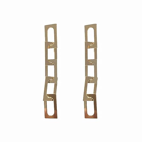 Boucles d'oreilles longues pour fête de Noël et soirées Hip Hop