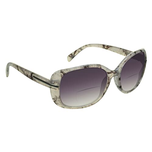 proSPORT Lunettes de lecture bifocales pour femme - Motif guépard ou léopard, Marbré, Large Cover