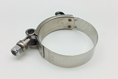 Autobahn88 Stainless Steel Hose T-Bolt Clamp, Compatible With Hose Od Size = (1.28-1.4 Inch (32-35Mm)), Compatible With Fuel Pump, Filter, Hose, Plumbing (Pack Of 1) #TOP1