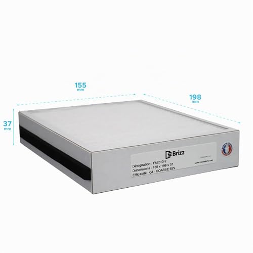 Miniatura 2 de Brizz Filtro Compatible Purificador De Aire Aldes Inspirair Home Sc150 Tipo De Filtración: Polen