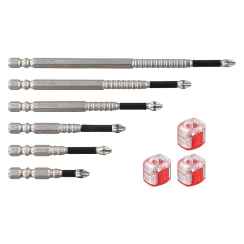 Set ergonómico multifuncional de destornilladores con punta