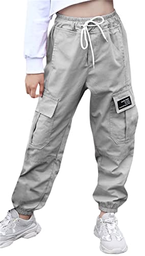 Image of SANGTREE Girls & Womens Drawstring Cargo Jogger Pants,3 Years - Women 3XL