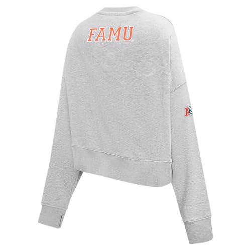 Sudadera de mujer Pro Standard College Classic gris jaspeado Essentials FLC L 4