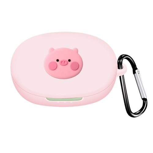 ヘッドホンケース Anker Soundcore Life P2 mini用のケース カバー シリコン素材 軽量小型 ワイヤレス イヤホンケース Soundcore Life P2 mini対応 漫画 保護カバー (色3)