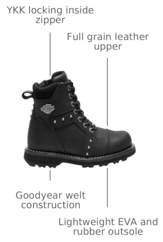Image of Harley-Davidson Women's Oakleigh Motorcycle Boot