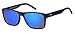 Produktbild Tommy Hilfiger Unisex Th 1718/s Sunglasses, 0VK/Z0 MTBLK Blue, 56