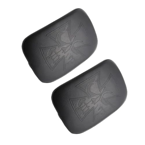 Siège solo rectangulaire résistant à l'eau pour moto de type cruiser custom