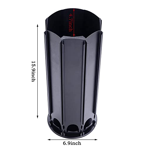 FlagShip Coffee Vertuo Pod Holder Carousel Stand for Vertuo Capsule Storage Organizer with Extra Space for Coffee Mate Silent Rolling (80+ Pods Storage)