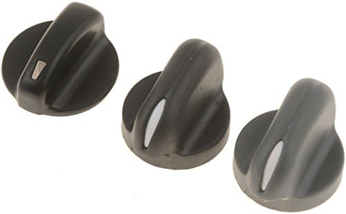 Dorman 76882 Temperature Control Knob Assortment Compatible with Select Buick / Geo / Pontiac Models, 3 Piece
