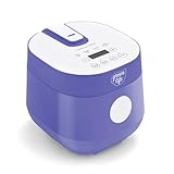 GreenLife Digital Rice Cooker, 2-Cups Uncooked/4-Cups Cooked, Removable Nonstick Ceramic PFAS-Free Pot, One-Touch Presets, Oats, Quinoa, Brown...