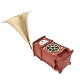 Parfait pour les : ce phonographe décoratif est un cadeau unique en son genre, idéal pour les amateurs de musique et comme objet de décoration. mini phonographe, décoration en forme de disque vinyle