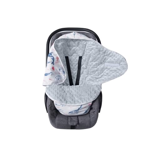 Image of Miracle Baby Swaddle Blanket, Thick Padded & Breathable Cotton Swaddle Wrap for Infants 0-6 Months, Lightweight Sleep Sack