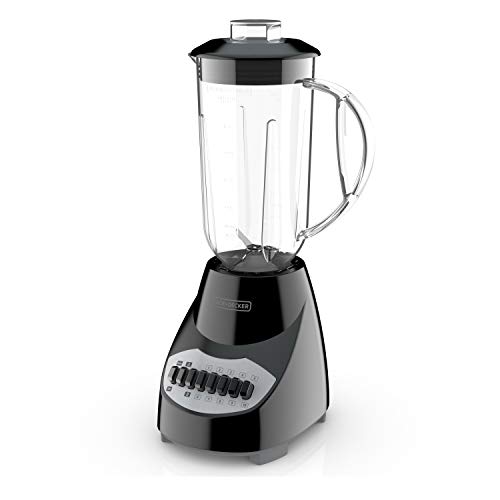 Comparison: Best Blender Black Friday 5 BLACK+DECKER 10-Speed Countertop Blender, BL2010BP, 6-Cup Plastic Jar, Dishwasher-Safe, Stainless Steel, Suction Feet