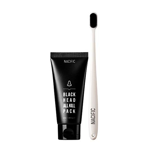 NACIFIC Black Head All Kill Pack 40 ml /1.35 fl oz - includes Blackhead All Kill Brush.