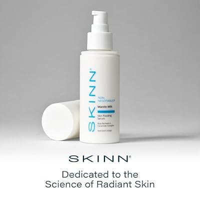SKINN Mantle Milk Skin Flooding Serum - Restores Moisture & Strengthens the Skin Barrier - Collagen Boosting Skincare for Smooth, Plump & Hydrated Skincare - Anti-Aging Hyaluronic Acid Moisturizer