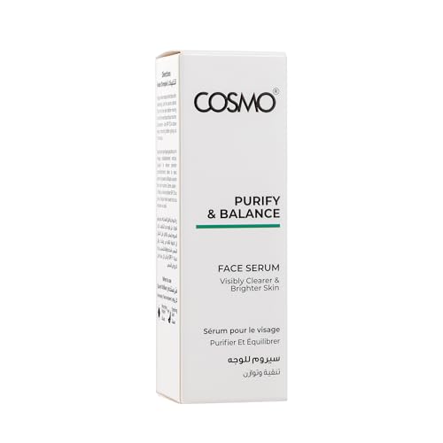 CD COSMO DESIGNS Purify & Balance Face Serum Imperfections | Blackheads | Clogged Pore | Oily Skin Brighter Skin (30ml, Purify & Balance) All skin types