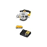 DEWALT DCS391B 20-Volt MAX Li-Ion Circular Saw (Tool Only) with DCB230C 20V Battery Pack DEWALT DCS391B 20-Volt MAX Li-Ion Circular Saw (Tool Only) with DCB230C 20V Battery Pack