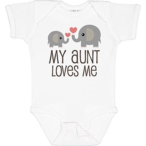 inktastic My Aunt Loves Me Baby Bodysuit