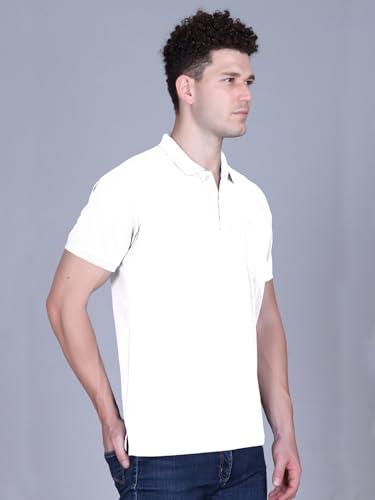Image of FYLTR Men's Solid Polo | Regular Fit | Casual Polo Shirts for Men