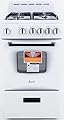 Avanti GR2011CW GR20 20" Compact Gas Range Oven, in White