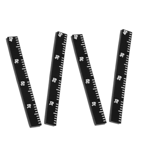 BESPORTBLE 4pcs Tennis Racket Swing Weight Strips Racket Head Tape for Balance Weighted Tapes for Tennis