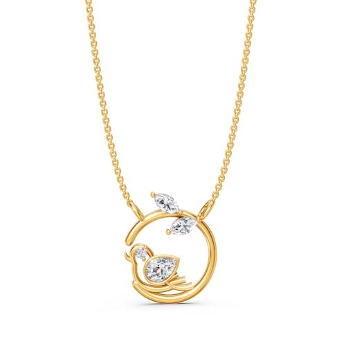 Image of Miss Highness 925 Silver Modern Pendant Necklace for Women & Girls | Minimal Daily Wear Design | Silver Jewellery With Authenticity Certificate | Gift for Girlfriend Wife | With Chain Pendant
