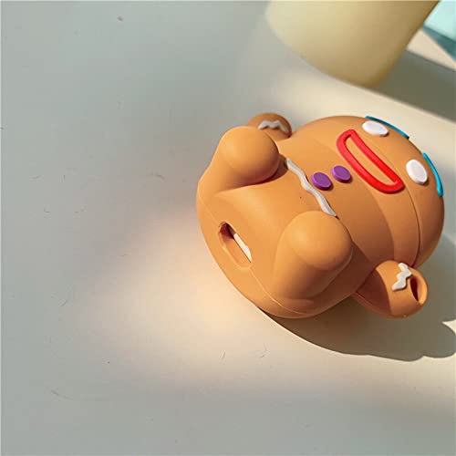 LucaSng 3D Carino Natale Gingerbread Man Caribou