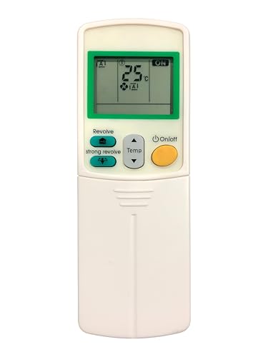 Image of Upix AC Remote No. 59 (No Backlight), Compatible /Replacement for Daikin AC Remote Control (Exactly Same Remote Will Only Work)