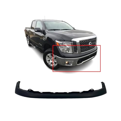Image of FitParts Compatible with Nissan Titan 2017 Front Upper Bumper Cover