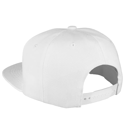 Image of Gelante Plain Blank Flat Brim Adjustable Snapback Baseball Caps Wholesale LOT 12 Pack