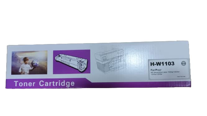 Image of Compatible with HP 103A / W1103A Black Toner Cartridge forNeverstop 1000a, 1000w,MFP 1200a, MFP 1200w Printer