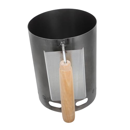 BESPORTBLE Quick Ignition Portable Design Fire Bucket Chimney Starter for Grill Bbq Charcoal Grill Chimney Starter