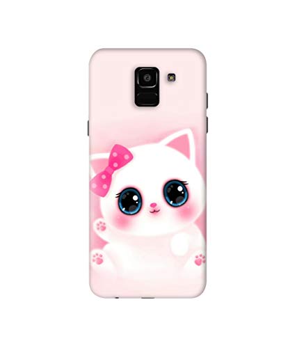 Image of Amazon Brand - Solimo Designer Babby Kitty 3D Printed Hard Back Case Mobile Cover for Samsung Galaxy J6