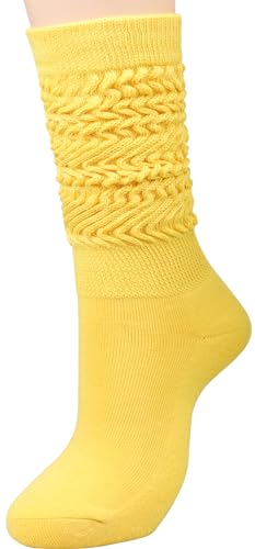 Image of Galsang Women's Slouch socks Women's Knee-High Scrunch Socks for Women,Soft Long Scrunch Boot Socks,#K306