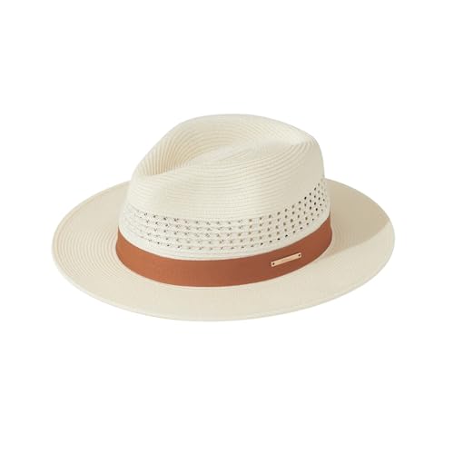 Chapeau de paille jazz de plage à large bord pour le soleil