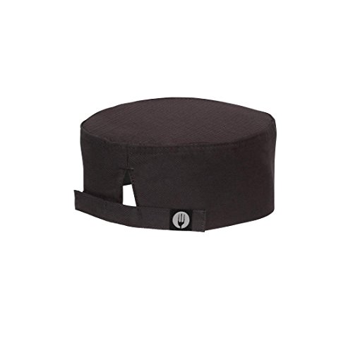 Chef Works Unisex Chef Beanie Black One Size