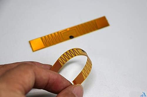 10pcs Flexible high Temperature Resistant RFID tag 915m, Passive FPC Material Corrosion Resistant tag 49 9mm, readable About 8m