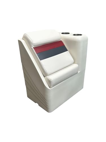 Horizon Manufacturing Premium Series Right Radius Lean Back White/Red/Charcoal 3016AAEC