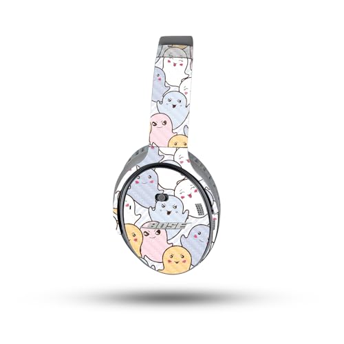 Image of MightySkins Skin Compatible with Bose QuietComfort 35 II Headphones - Puppy Fall | Protective, Durable, and Unique Vinyl Decal wrap Cover | Easy to Apply, Remove, and Change Styles