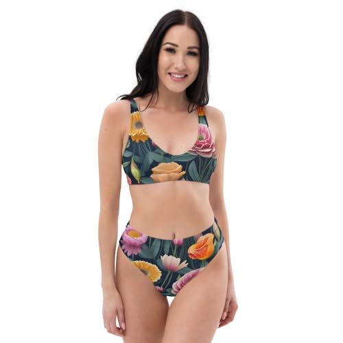 Bikini taille haute gainant et maillot de bain flirty fonctionnel