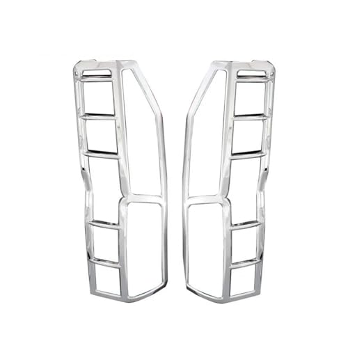 Cubierta de luz trasera para reparar y proteger faros de Toyota Hiace Commuter en ABS cromo